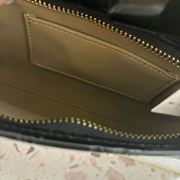 Michael Kors MK Logo Debossed Adjustable Belt Bag Patent Leather Black L/XL - Picture 4 of 13